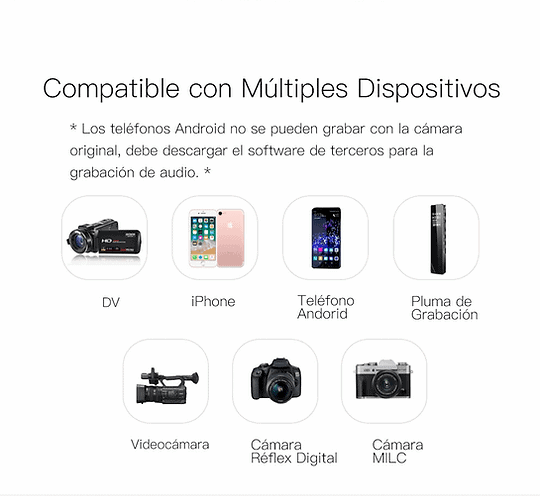 Imagen de accesorios y equipos fotográficos en Click Fotografía.