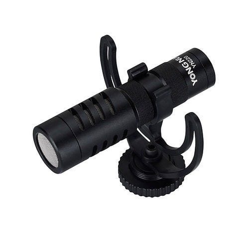 Micrófono de solapa para grabación de audio en exteriores e interiores.