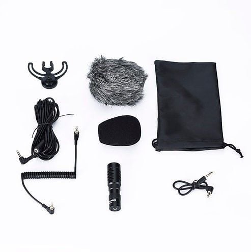 Kit de accesorios para fotografía y grabación en estudio.