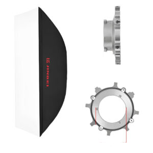 KIT Estudio Completo Flash 300w x2 + Softbox Tripodes y Valija Profesional