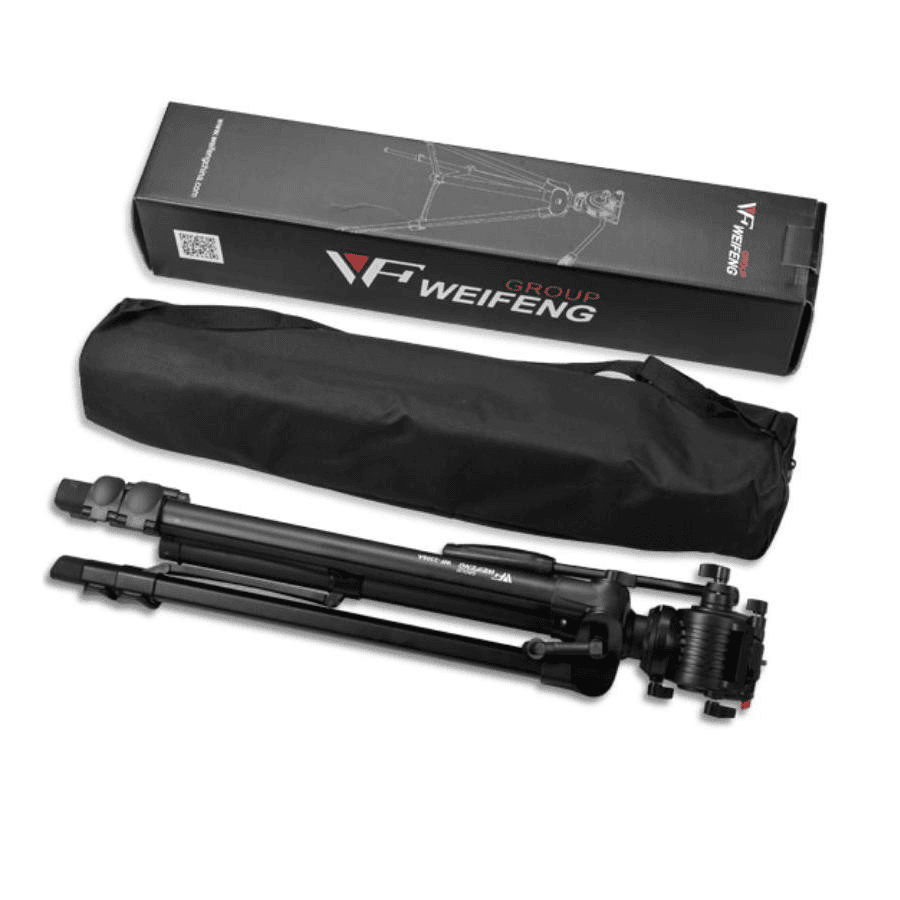 Trípode Weifeng WT-3308A Cabezal fluido Video