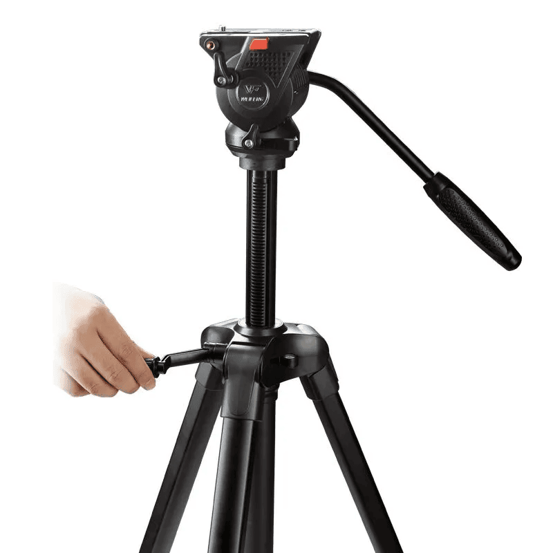 Trípode Weifeng WT-3308A Cabezal fluido Video