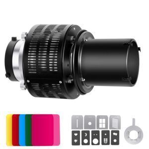 Snoot Optico c/ Lente Incorporado- Montura Bowens