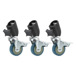 Ruedas p/Trípode de iluminación x3