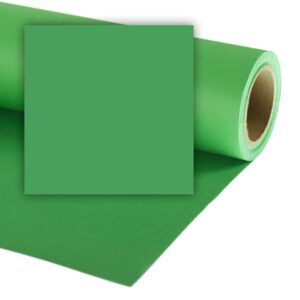 Rollo Papel Sinfín 2,7 x 10m Verde Chroma (Stinger) P/ Fondo de Estudio 54