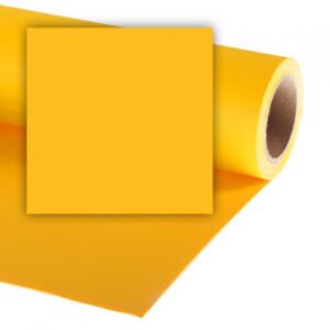 Rollo Papel Sinfín 1,35 x 10m Amarillo (Forsythia Yellow) P/ Fondo de Estudio 14