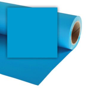 Rollo Papel Sinfín 1.35 x 10m Azul (Nassau) P/ Fondo de Estudio 06