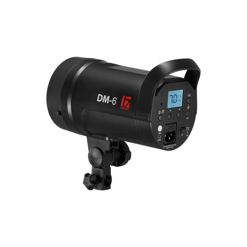 Flash de estudio Jinbei DMII-6 con pantalla digital y montura Bowens.