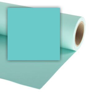 Rollo Papel Sinfín 2,7 x 10m Verde Agua (Alpine) P/ Fondo de Estudio 55