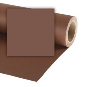 Rollo Papel Sinfín 2,7 x 10m Marron Coco Brown P/ Fondo de Estudio 20
