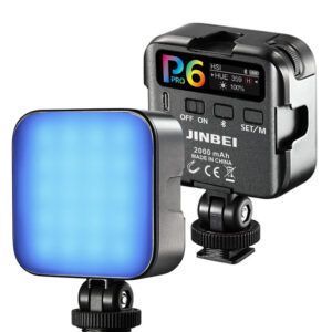 Jinbei P6-PRO 6w Mini Panel Led RGB Bluetooth