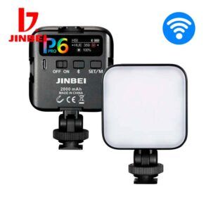 Jinbei P6-PRO 6w Mini Panel Led RGB Bluetooth