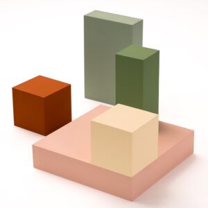 Prop Formas 9 (5 piezas) Cubos Pastel