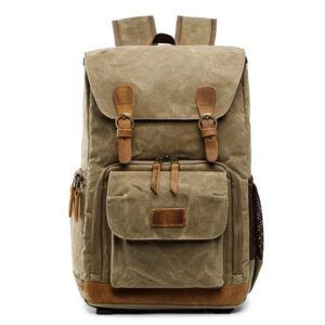 Mochila Fotografica Vintage Selens Notebook 15,6″ (Beige)