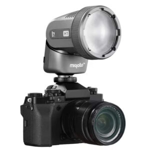 Jinbei H-1 Nikon/Canon/Fuji Flash Luz Continua TTL HSS Bateria