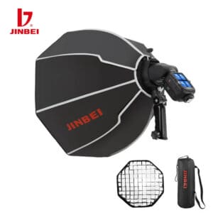 Softbox Jinbei KM-50 Octogonal 50cm C/Grid Flash zapata