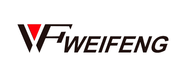 Logotipo de Weifeng, marca de accesorios y equipos fotográficos.