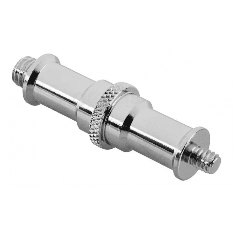 Adaptador de espiga para conexiones de cámara y accesorios.
