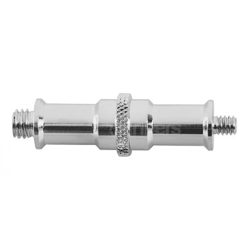 Adaptador de metal 1/4 a 3/8 para accesorios de cámara.