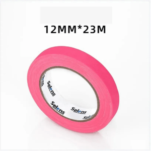 Cinta Gaffer Rosa Fluorescente 12mmx23M Selens