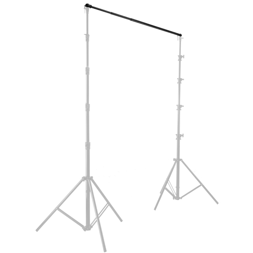 Barra telescópica de 3 metros para iluminación y fotografía profesional.