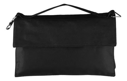 Bolsa de arena negra para fotografía y accesorios.