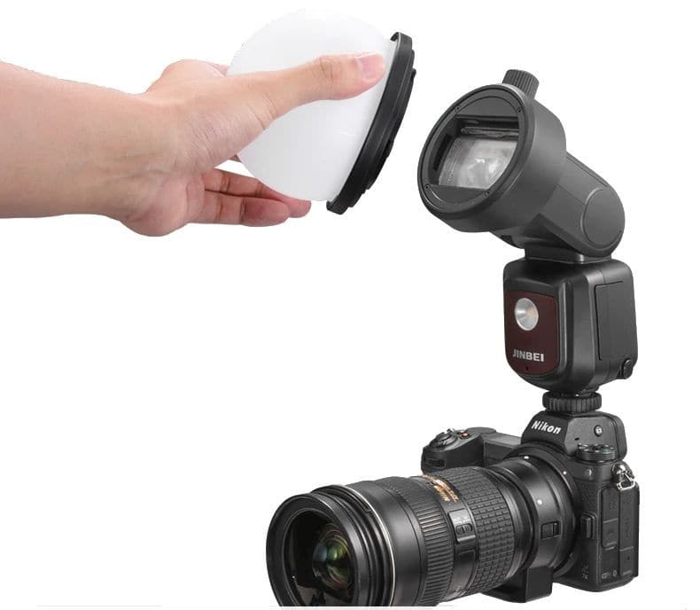 Adaptador de flash rectangular Hi900 para montura magnética en fotografía.