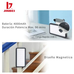 Jinbei EF-P11 10w Panel Led RGB Magnetico
