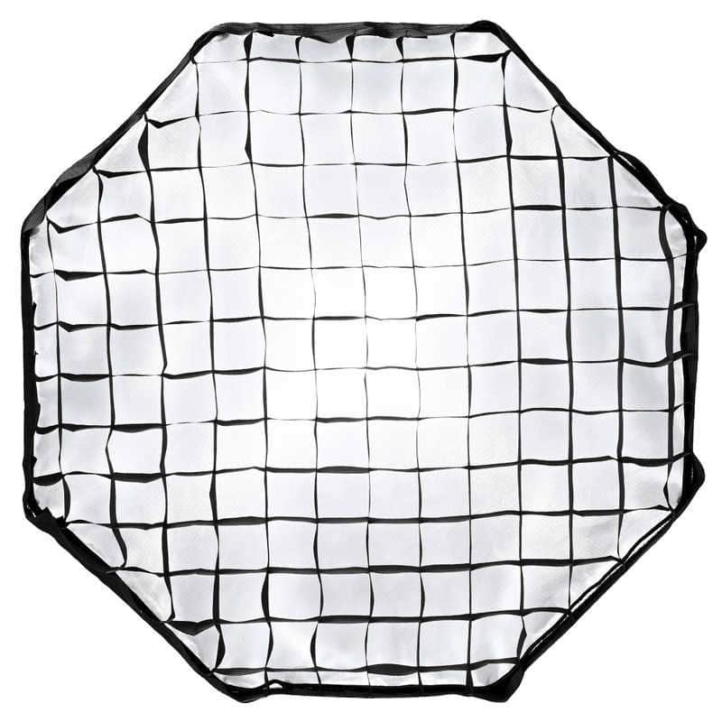 Softbox octogonal de 60cm para fotografía y accesorios.