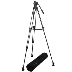 Tripode E-image EG06A2 Cabezal Fluido