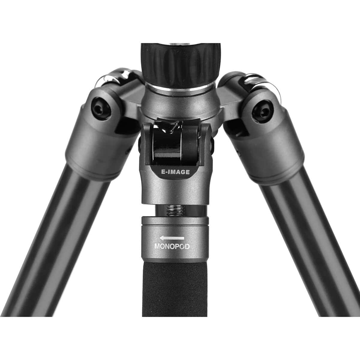 Tripode E-image TA604 PLUS con cabezal fluido para fotografía profesional.