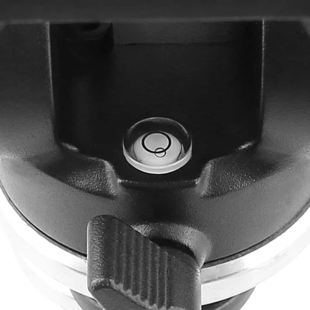 Cabezal fluido para fotografía en estudio, precisión y calidad.