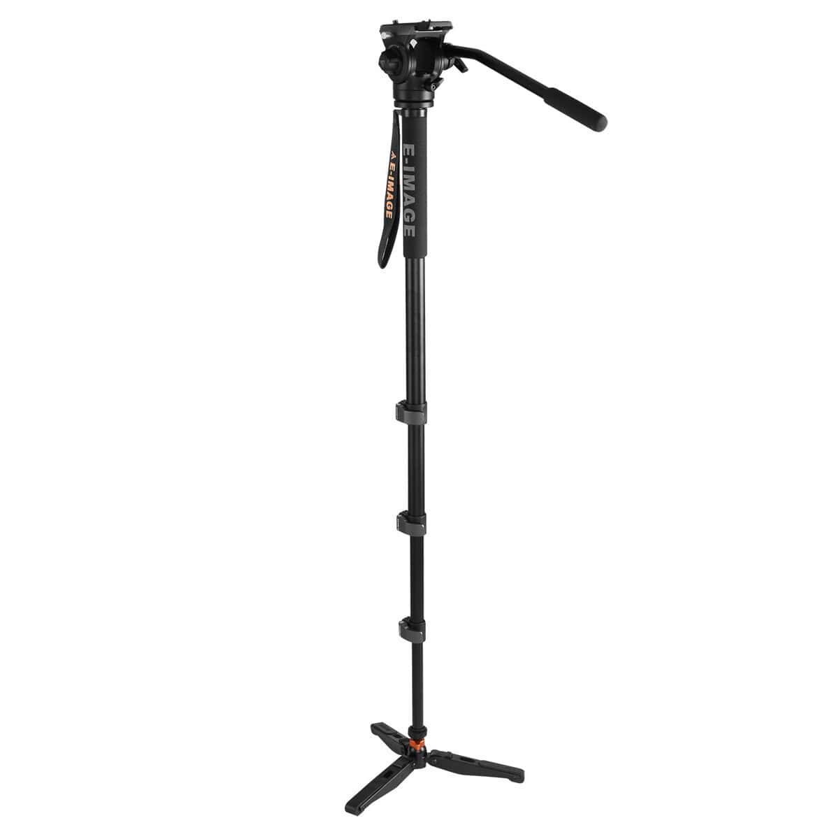 Monopie profesional E-image MA600+610FH con cabezal fluido.