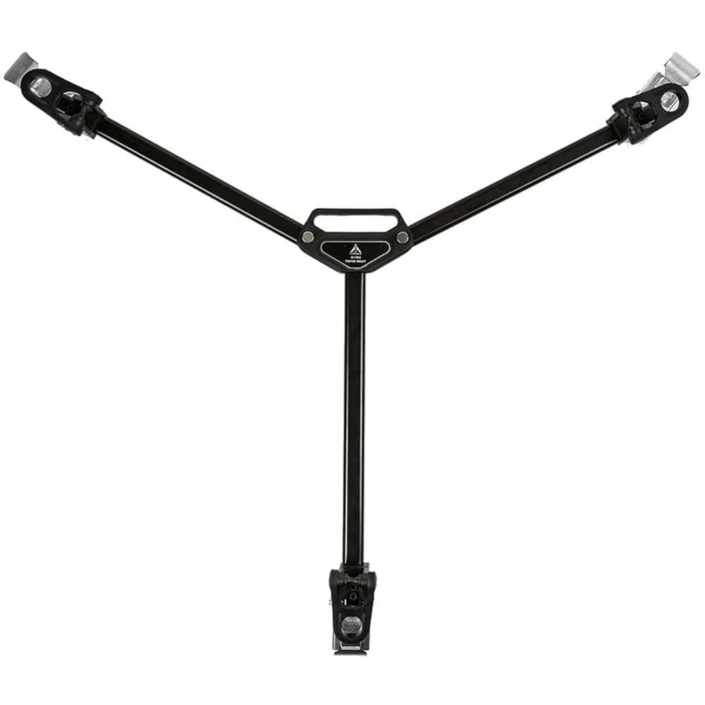 Soporte ajustable para trípode de video y accesorios.