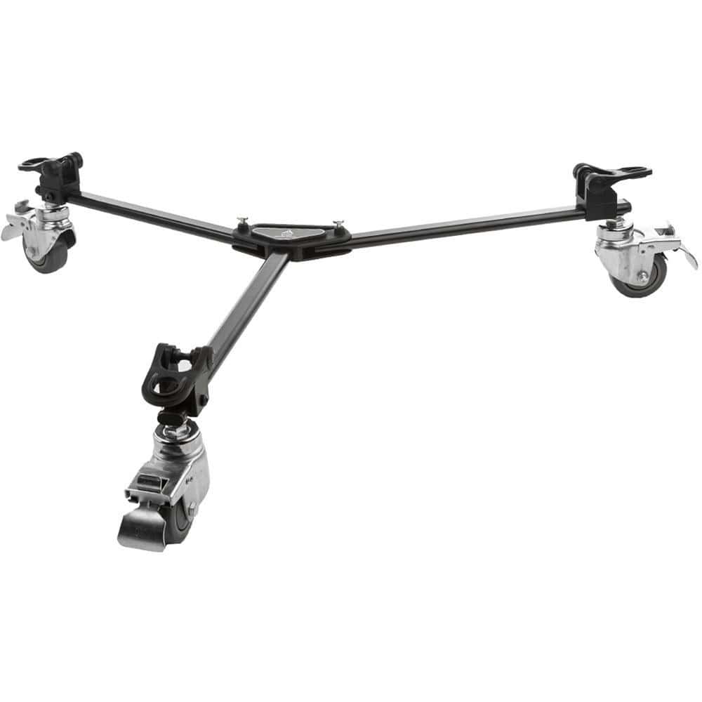 Soporte para trípode de video Dolly E-Image Ei-700 con ruedas ajustables.