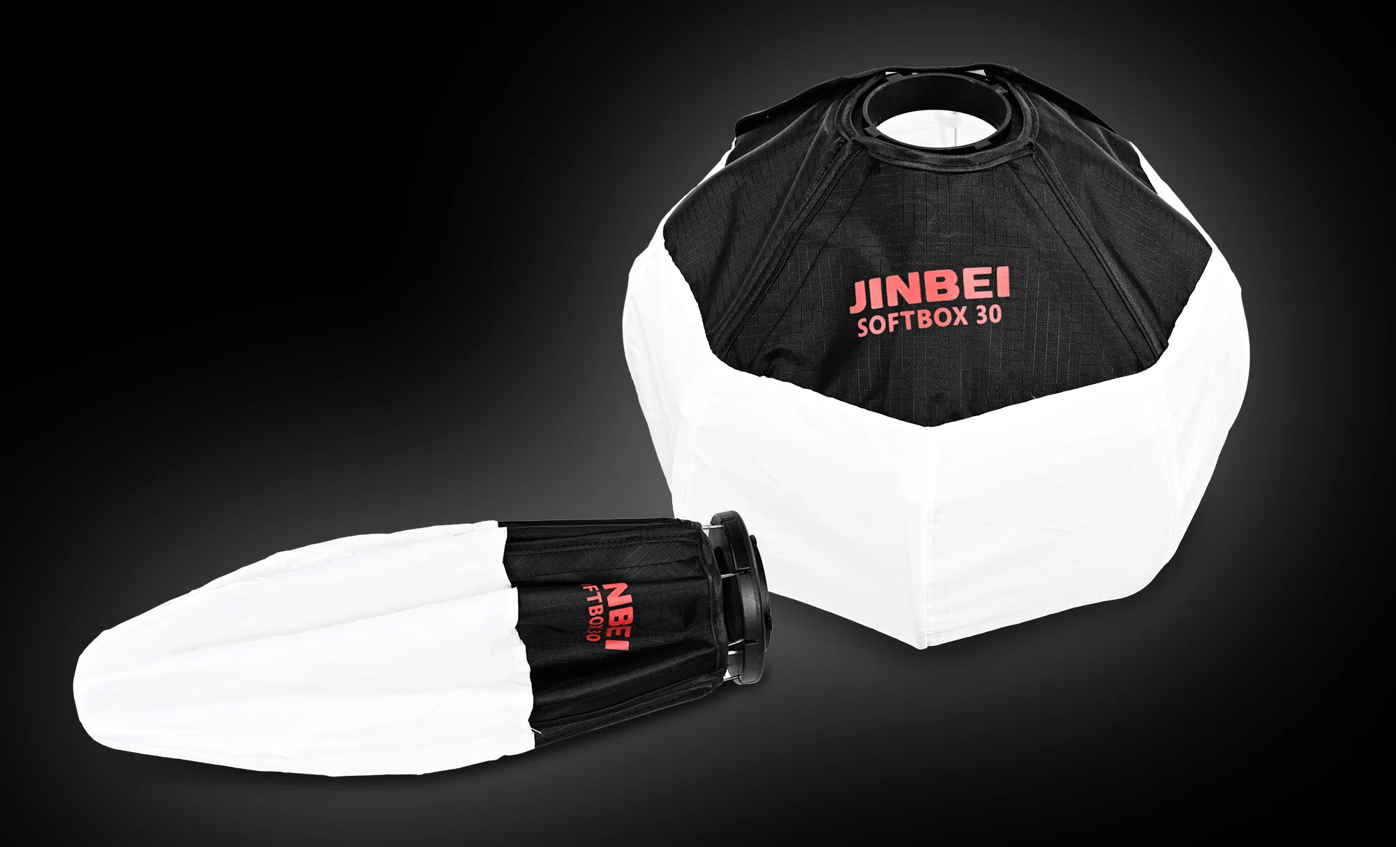 Softbox Linterna 30cm Jinbei KM-30 Montura-MINI - Imagen 6