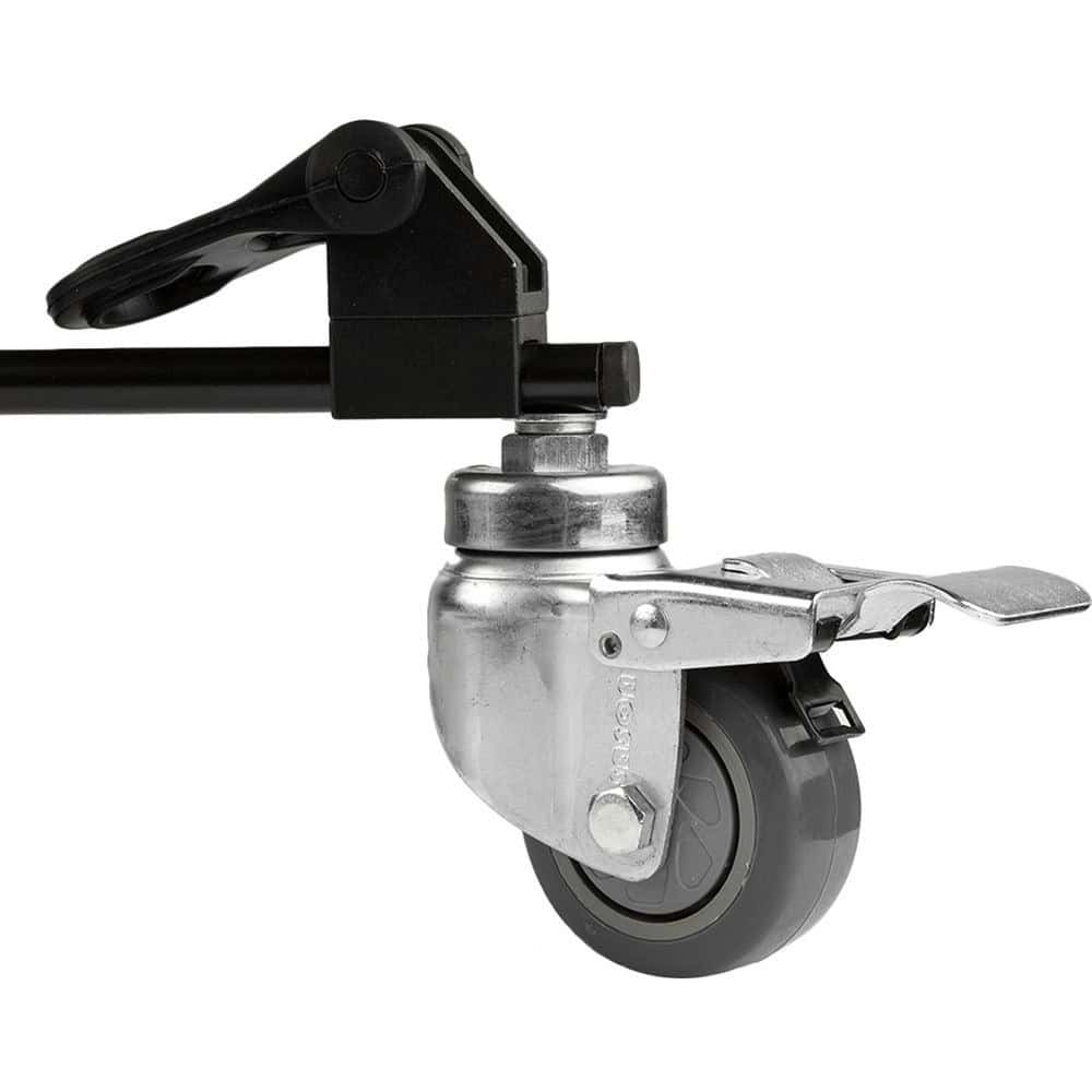 Rueda de soporte para trípode de video Dolly E-Image Ei-7003.