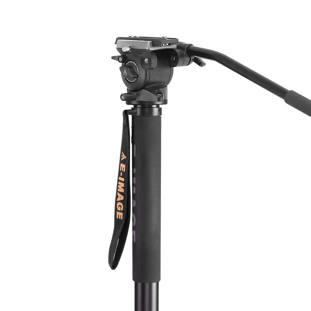 Monopie profesional E-image MA600+610FH con cabezal fluido.