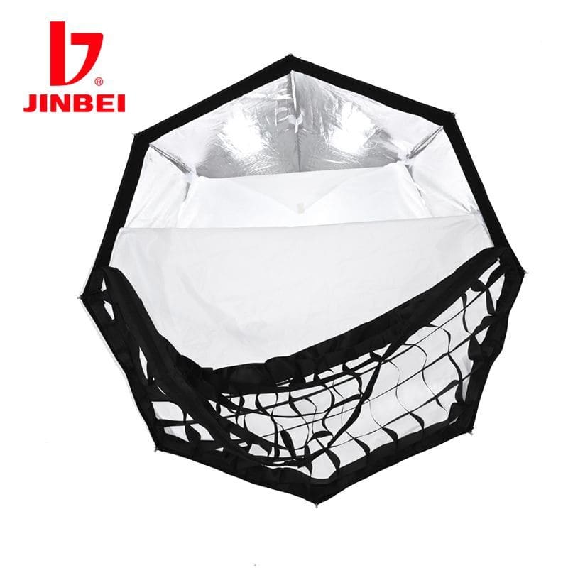 Softbox Jinbei 80cm octogonal para fotografía y accesorios.