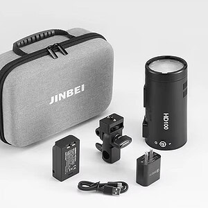 Jinbei HD-100 Flash 100w Batería Estudio/Exteriores