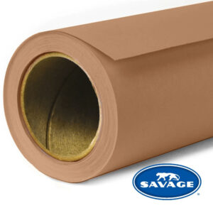 Rollo Papel Sinfín 2,7 x 11m Marron (Mocha) Savage P/ Fondo de Estudio