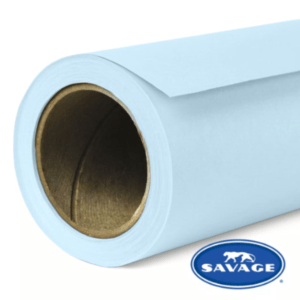 Rollo Papel Sinfín 2,7 x 11m Blue Mist Savage P/ Fondo de Estudio