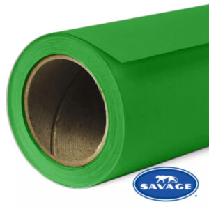 Rollo Papel Sinfín 2,7 x 11m Tech Green Savage P/ Fondo de Estudio