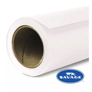 Rollo Papel Sinfín 2,7 x 11m White Savage P/ Fondo de Estudio