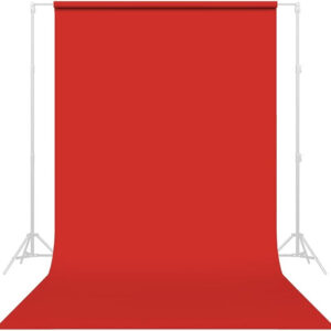 Rollo Papel Sinfín 2,7 x 11m Primary Red Savage P/ Fondo de Estudio