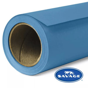 Rollo Papel Sinfín 2,7 x 11m Gulf Blue Savage P/ Fondo de Estudio