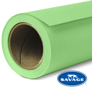 Rollo Papel Sinfín 2,7 x 11m Mint Green Savage P/ Fondo de Estudio