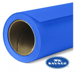 Rollo Papel Sinfín 2,7 x 11m Studio Blue Savage P/ Fondo de Estudio