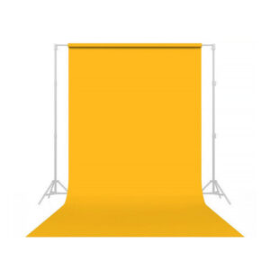 Rollo Papel Sinfín 2,7 x 11m Deep Yellow Savage P/ Fondo de Estudio