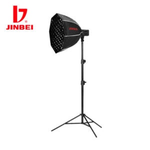 KIT Creador de Contenido Jinbei JL-100Bi + Softbox KM-40 + Trípode EQ-200